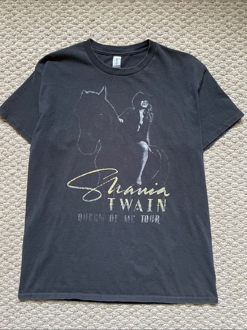 Shania Twain queen of me tour t shirt
